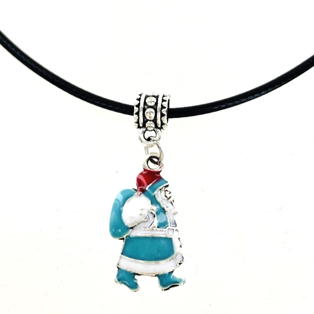 Victorian Santa Necklace